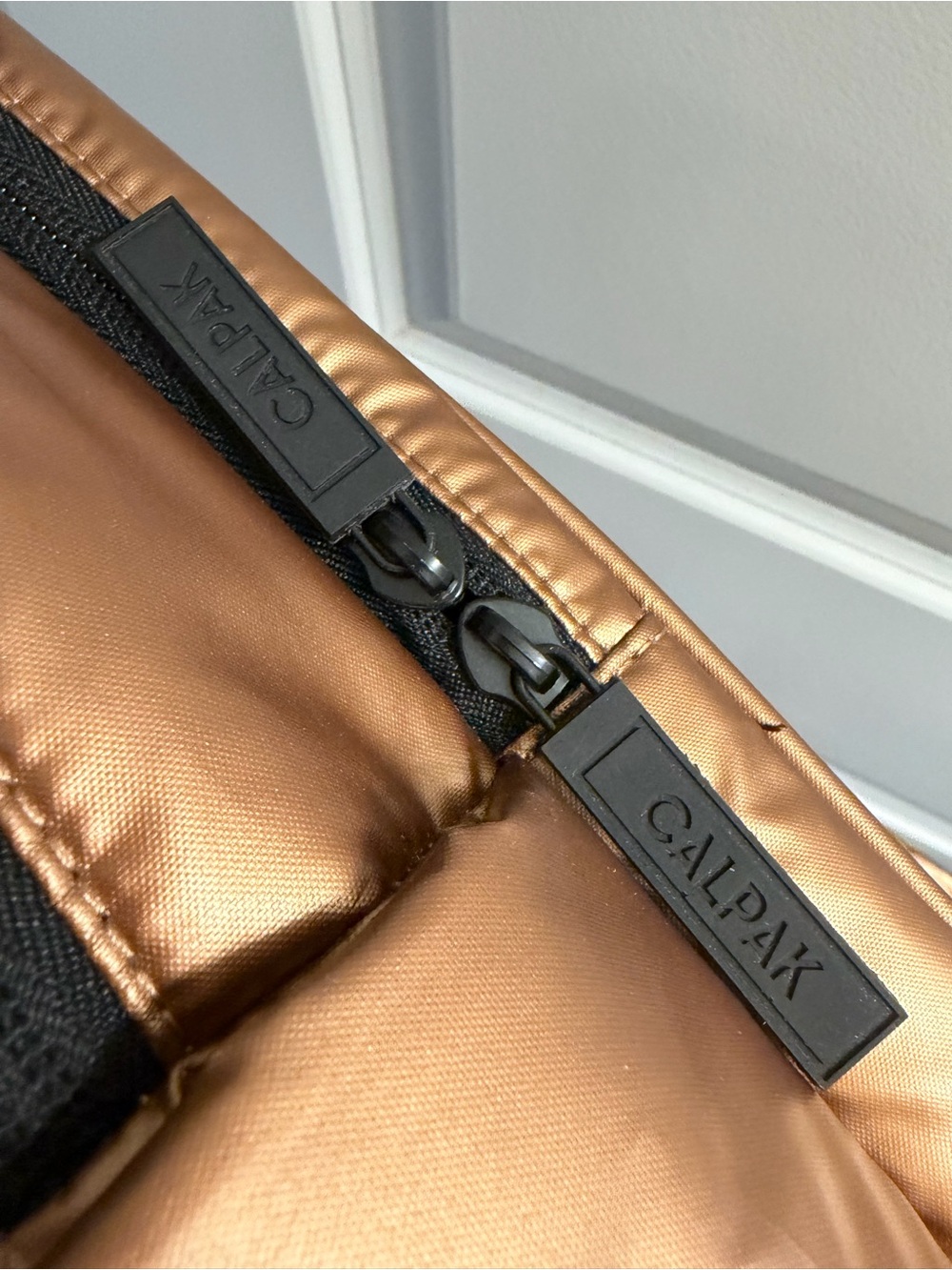 Calpak Luka 15” Backpack in Copper - Picture 10 of 14